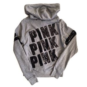 VS PINK | Bling Full Zip Hoodie